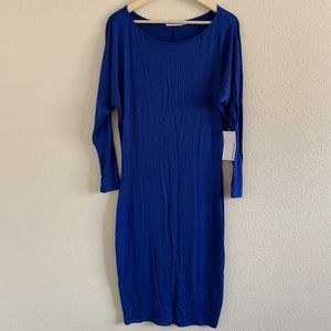 Royal Blue Midi Dress